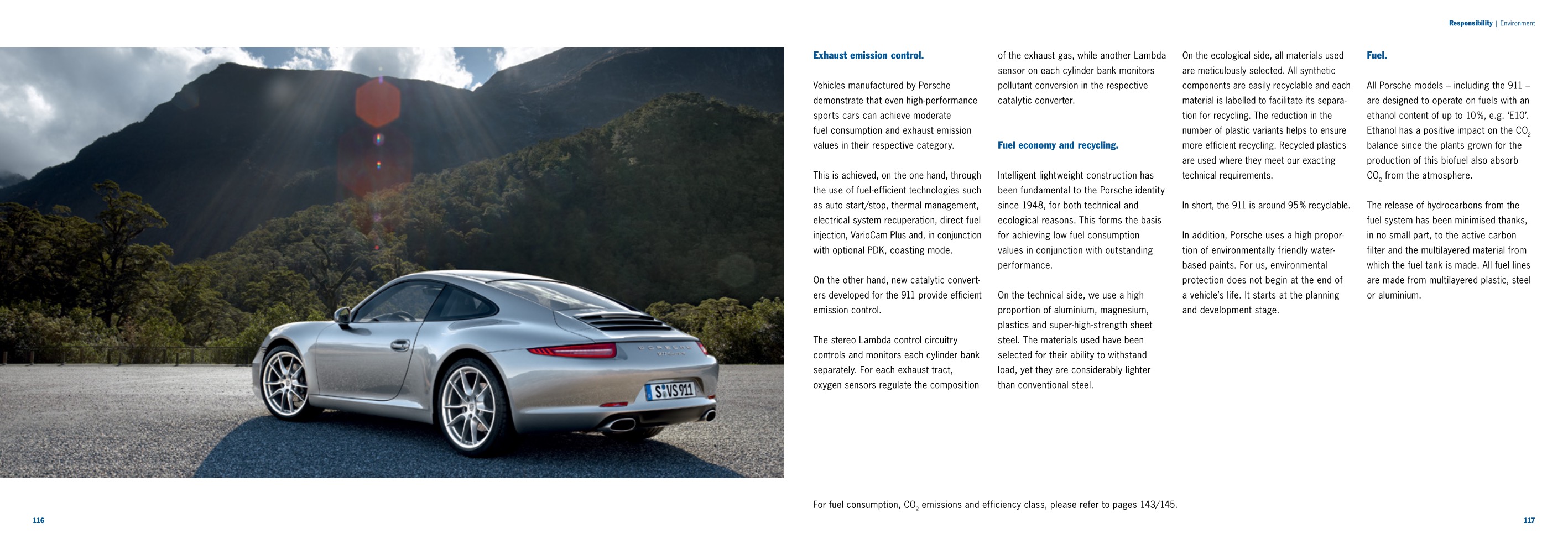 2014 Porsche 911 Brochure Page 53